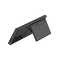 Samsung Galaxy S24 Ultra Uyumlu Suni Deri Arka Yüzey Sürgülü Kamera Korumalı Zore Kartlıklı Kıpta Silikon Kapak - 3