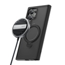 Samsung Galaxy S24 Ultra Uyumlu Kılıf Magsafe Şarj Özellikli Benks Standlı Mist Protective Kapak - 1