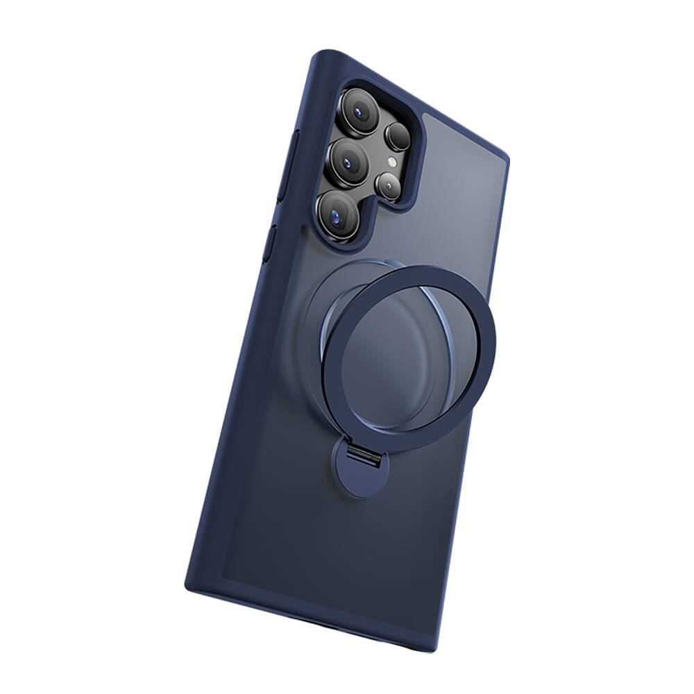 Samsung Galaxy S24 Ultra Uyumlu Kılıf Magsafe Şarj Özellikli Benks Standlı Mist Protective Kapak - 9