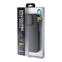 Apple iPhone 15 Uyumlu Magsafe Şarj Özellikli Karbon Fiber Benks Montage ArmorAir 600D Kevlar Kapak - 1