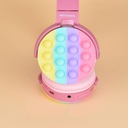 Zore CXT-950 RGB Led Işıklı Kedi Kulağı Band Tasarımı Ayarlanabilir Katlanabilir Kulak Üstü Bluetooth Kulaklık - 1