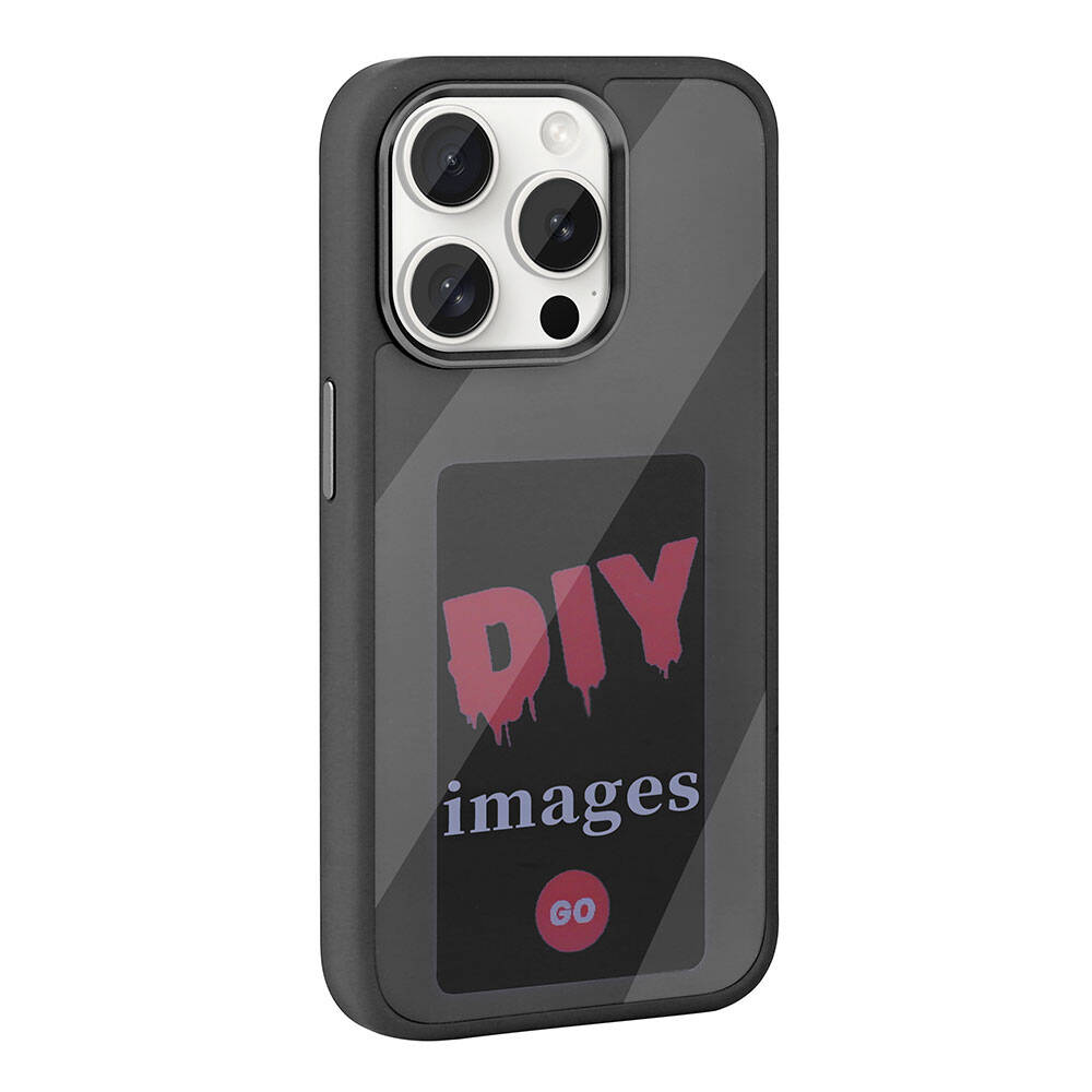 Apple iPhone 15 Pro Max Uyumlu Kılıf Ekranı Yansıtan Zore Akıllı NFC Kapak - 2