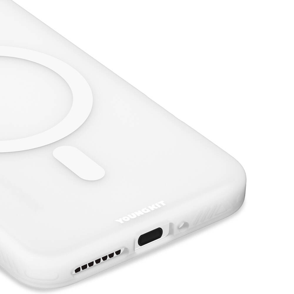 Xiaomi Mi 14 Kılıf Magsafe Şarj Özellikli Youngkit Hidden Sand Serisi Kapak - 10