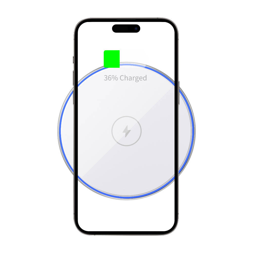 Wiwu Wi-W012 Quantus 15W Hızlı Şarj Özellikli Masaüstü Wireless Şarj Aleti - 10