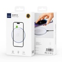 Wiwu Wi-W012 Quantus 15W Hızlı Şarj Özellikli Masaüstü Wireless Şarj Aleti - 12
