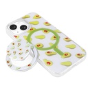 Apple iPhone 15 Uyumlu Kılıf Magsafe Şarj Özellikli Tak-Çıkar Pop Soketli Zore Tiktok Kapak - 5