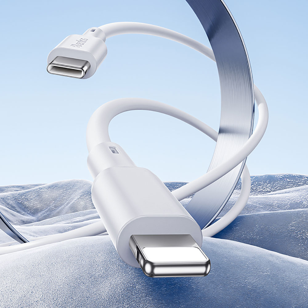 Benks D45 Type-C to Lightning PD Hızlı Şarj ve Data Kablo 480Mbps 2 Metre - 5