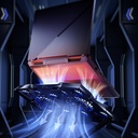 Benks SR08 11 Fanlı RGB Led Işıklı Soğutucu Laptop Standı - 3