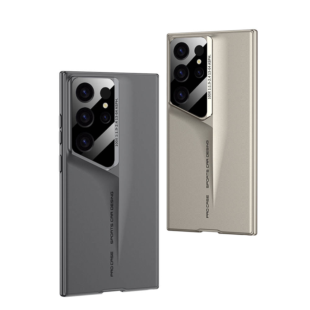 Samsung Galaxy S24 Ultra Uyumlu Kılıf Ultra İnce Kameralı Korumalı Sert Rubber Zore Procase Kapak - 6