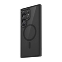 Samsung Galaxy S24 Ultra Uyumlu Kılıf Magsafe Şarj Özellikli Şeffaf Arka Yüzey Benks MagClap TPU Çerçeve Kapak - 3