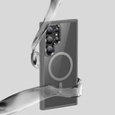 Samsung Galaxy S24 Ultra Uyumlu Kılıf Magsafe Şarj Özellikli Şeffaf Arka Yüzey Benks MagClap TPU Çerçeve Kapak - 20