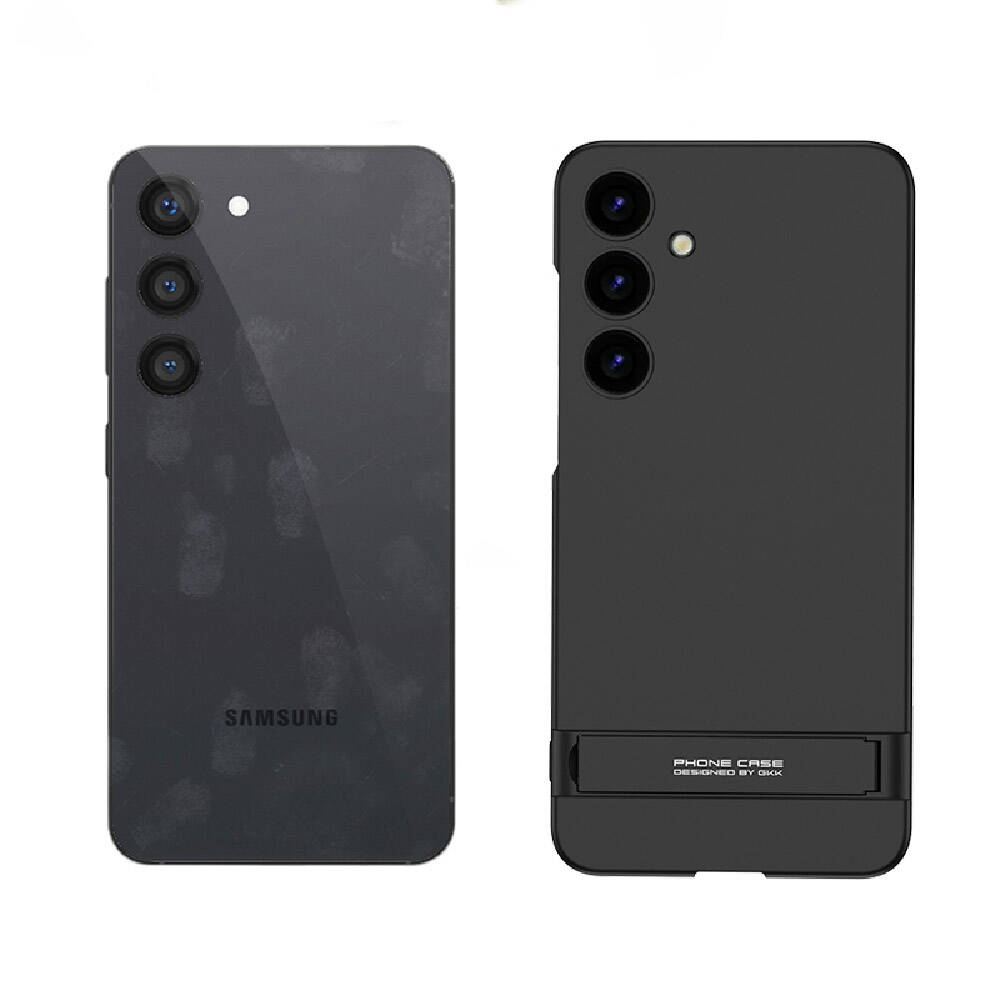 Samsung Galaxy S24 Plus Uyumlu Kılıf Zore Kamera Korumalı Dikey Standlı Ays Kapak - 5