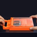 Apple Watch 44mm Uyumlu Wiwu Wi-JD105 Easy Install PMMA Pet Ekran Koruyucu + Kolay Uygulama Aparatı - 7