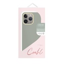 Apple iPhone 15 Pro Uyumlu Kılıf Magsafe Şarj Özellikli Soft Pürüzsüz Yüzey Askı İpli Coehl Creme Kapak