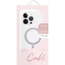 Apple iPhone 15 Uyumlu Kılıf Magsafe Şarj Özellikli Simli Magnetik Coehl Glace Kapak