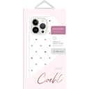 Apple iPhone 14 Pro Max Uyumlu Kılıf Tektaş Desenli Coehl Solitaire Kapak