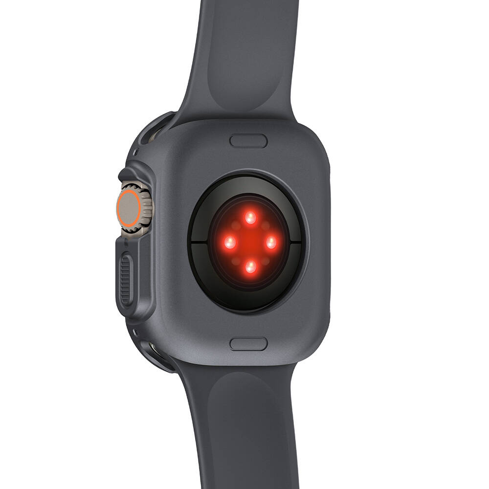 Apple Watch Ultra 49mm Uyumlu Silikon TPU Kasa Koruyucu Zore Watch Gard 31 - 7
