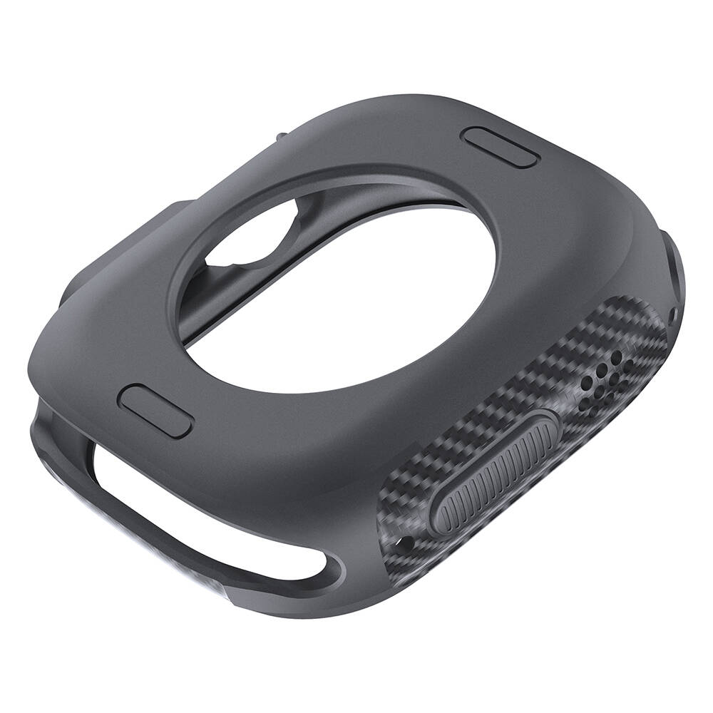 Apple Watch Ultra 49mm Uyumlu Silikon TPU Kasa Koruyucu Zore Watch Gard 31 - 9