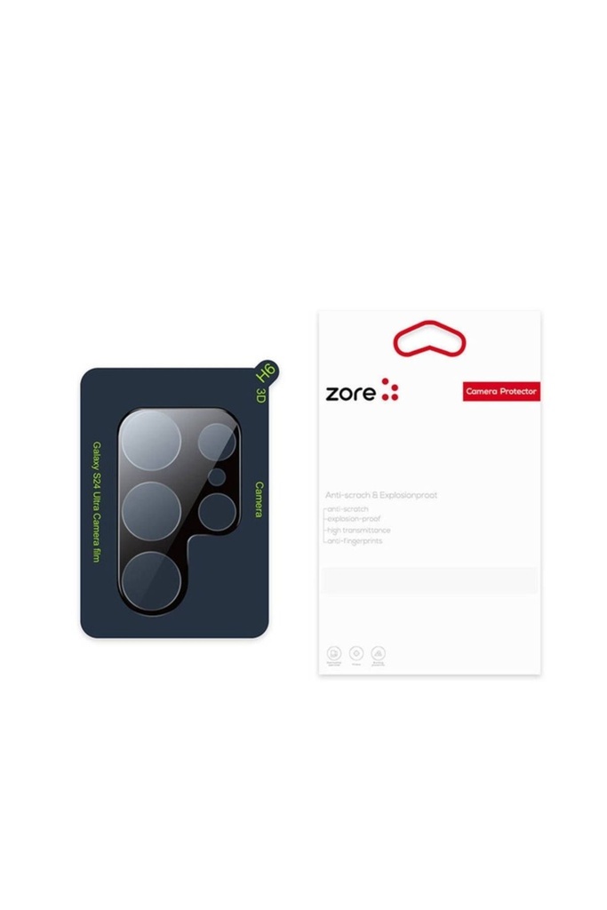 Samsung Galaxy S24 Ultra Uyumlu Zore 3D Kamera Camı