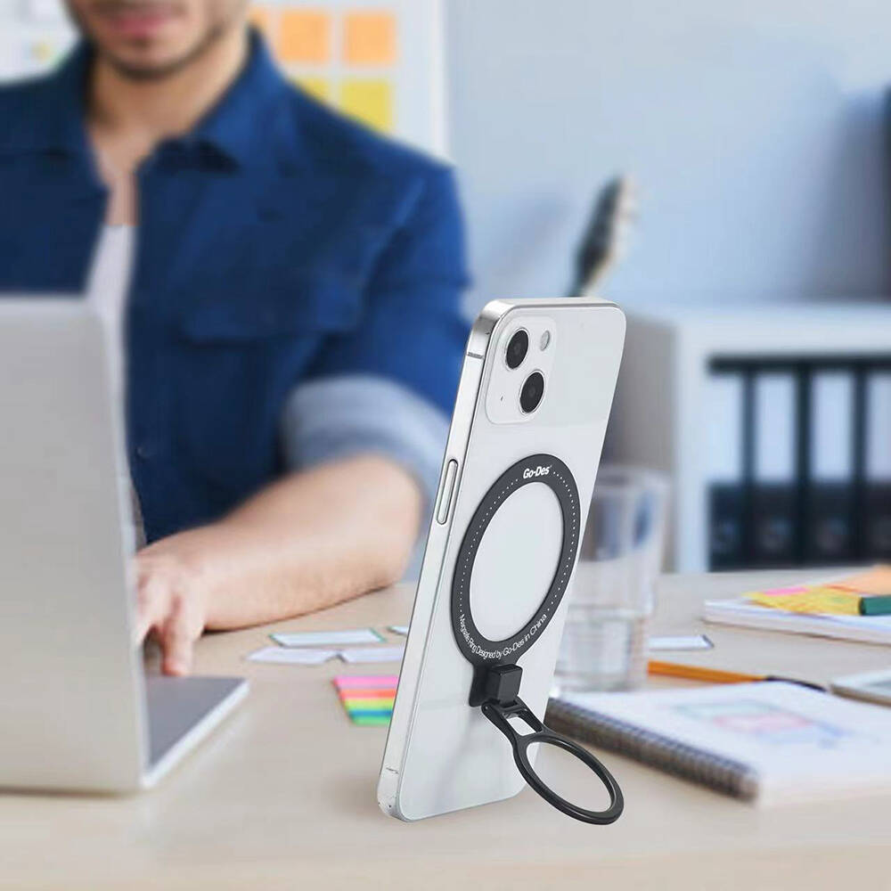 Go Des GD-G085 3in1 Standlı Magnetik Yüzük Tutucu Aparat - 3