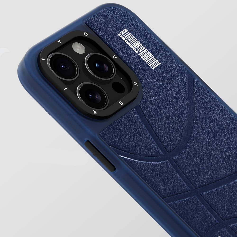 Apple iPhone 15 Pro Uyumlu Kılıf Magsafe Şarj Özellikli Youngkit Backboard Serisi Leather Kapak - 9