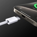 Benks D46 Type-C to Type-C PD 3.0 Örgülü Şarj ve Data Kablosu 60W 2 Metre - 10