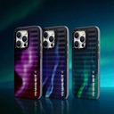 Apple iPhone 15 Pro Uyumlu Kılıf Kuzey Işıkları Desenli Youngkit Aurora Serisi Kapak - 8