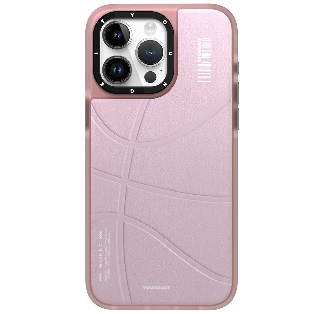 Apple iPhone 15 Pro Max Uyumlu Kılıf Magsafe Şarj Özellikli Youngkit Backboard Serisi Leather Kapak - 5