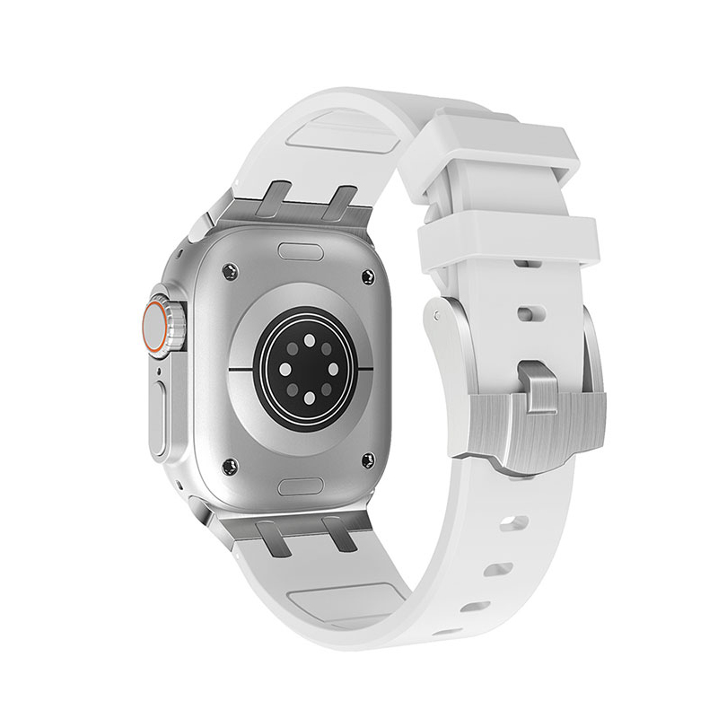 Apple Watch Ultra 49mm Uyumlu Zore KRD-89 Silikon Kordon - 1