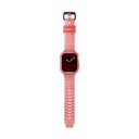 Apple Watch 7 45mm Uyumlu SkinArma Saido Sert PC Kasa Koruyuculu Silikon Kordon - 3