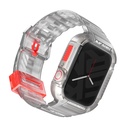 Apple Watch 7 45mm Uyumlu SkinArma Saido Sert PC Kasa Koruyuculu Silikon Kordon - 8