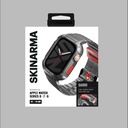Apple Watch 7 45mm Uyumlu SkinArma Saido Sert PC Kasa Koruyuculu Silikon Kordon - 15