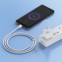 Wiwu Pioneer Wİ-C001 Ultra Esnek Type-C Usb Kablo 1M - 6
