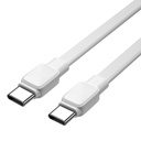 Wiwu Bravo Wİ-C004 Yassı Tasarım 60W Hızlı Şarj Özellikli Type-C To Type-C PD Kablo 1M - 1