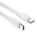 Wiwu Bravo Wİ-C004 Yassı Tasarım 60W Hızlı Şarj Özellikli Type-C To Type-C PD Kablo 1M - 3