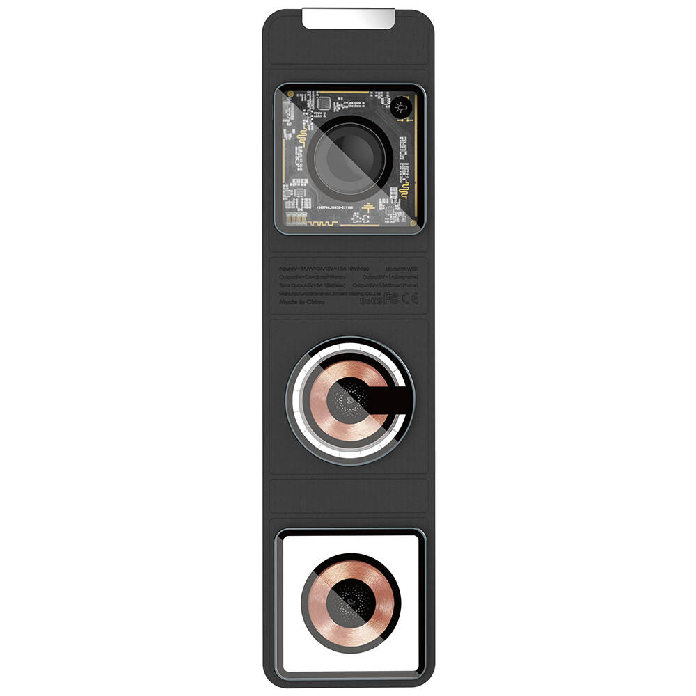Wiwu Wi-W001 3in1 Katlanabilir Magnetik Kablosuz Şarj Standı - 4