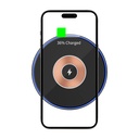 Wiwu Wi-W013 Quantus 15W Hızlı Şarj Özellikli Masaüstü Wireless Şarj Aleti - 3