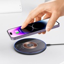 Wiwu Wi-W013 Quantus 15W Hızlı Şarj Özellikli Masaüstü Wireless Şarj Aleti - 5