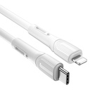 Wiwu Armor Wİ-C005 Kablo Ucu Korumalı Tasarım 20W Hızlı Şarj Özellikli Type-C to Lightning PD Kablo 1M - 5