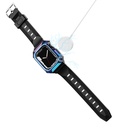 Apple Watch 7 45mm Uyumlu Zore KRD-88 Sert PC Kasa Koruyuculu Silikon Kordon - 6