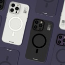 Apple iPhone 14 Uyumlu Kılıf Magsafe Şarj Özellikli Standlı YoungKit Hermit Bracket Serisi Kapak - 1