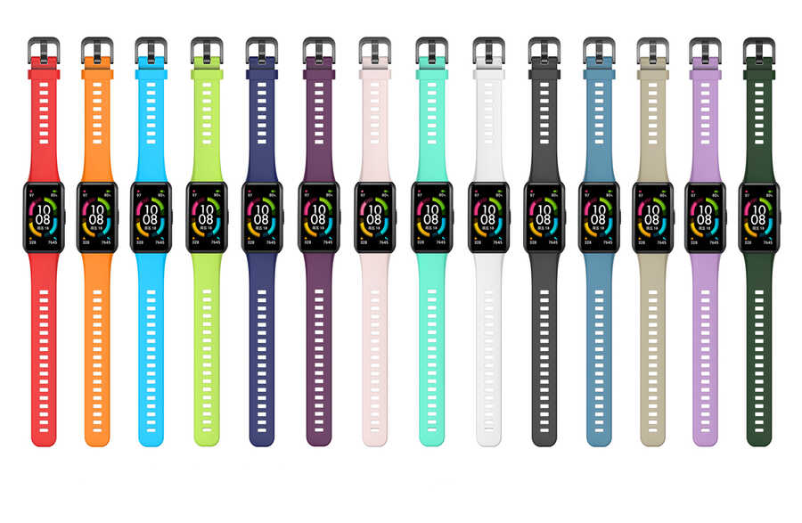 Huawei Band 6 Uyumlu Zore KRD-47 Silikon Kordon - 12