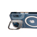 Apple iPhone 14 Uyumlu Kılıf Magsafe Şarj Özellikli Standlı YoungKit Hermit Bracket Serisi Kapak - 8
