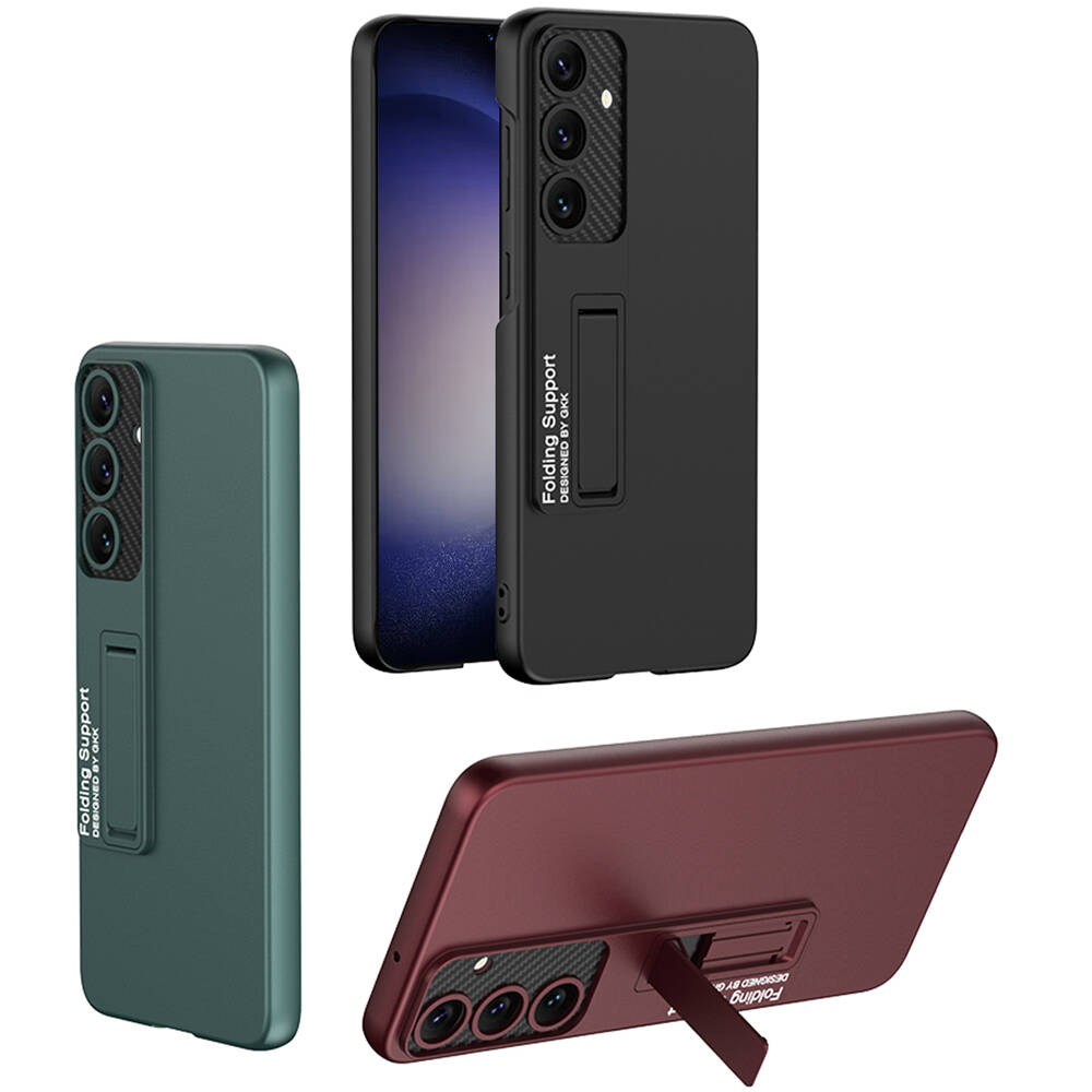 Samsung Galaxy S24 Plus Uyumlu Kılıf Zore Standlı Ays Kapak - 2