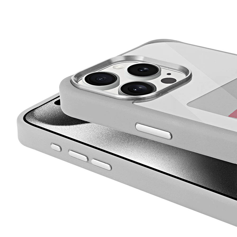 Apple iPhone 15 Pro Uyumlu Kılıf Ekranı Yansıtan Zore Akıllı NFC Kapak - 4