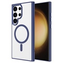 Samsung Galaxy S24 Ultra Uyumlu Kılıf Magsafe Şarj Özellikli Zore Krom Magsafe Silikon Kapak - 5