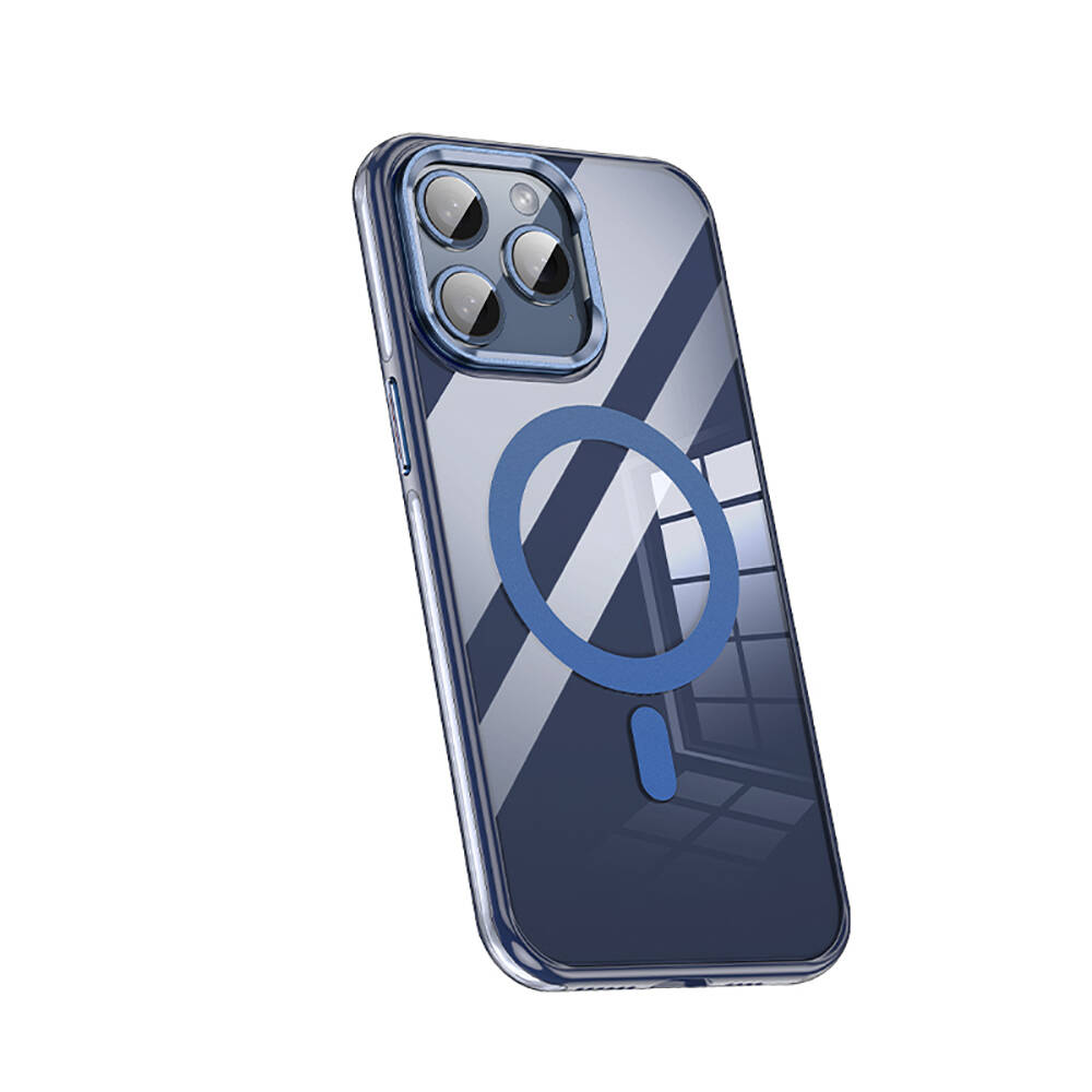 Apple iPhone 15 Pro Uyumlu Kılıf Magsafe Şarj Özellikli Wlons Standlı Efsane Kapak - 2