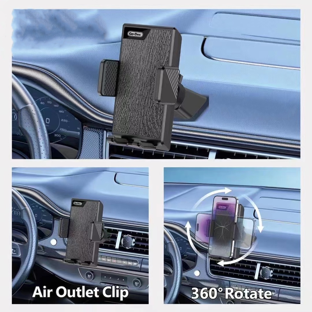 Go Des GD-HD795 Havalandırma Tasarım Araç Telefon Tutucu - 2