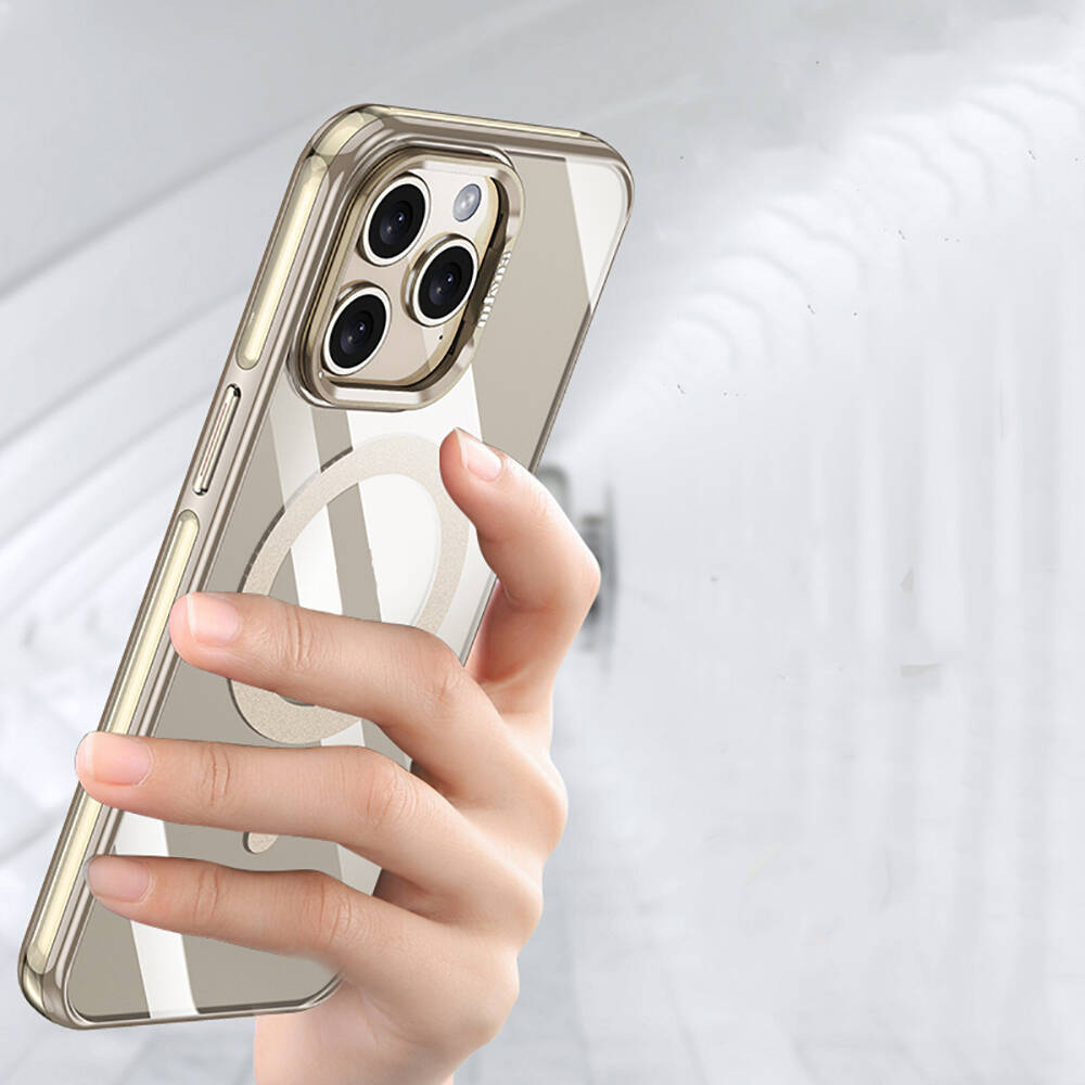 Apple iPhone 14 Pro Max Uyumlu Kılıf Magsafe Şarj Özellikli Wlons Standlı Efsane Kapak - 2