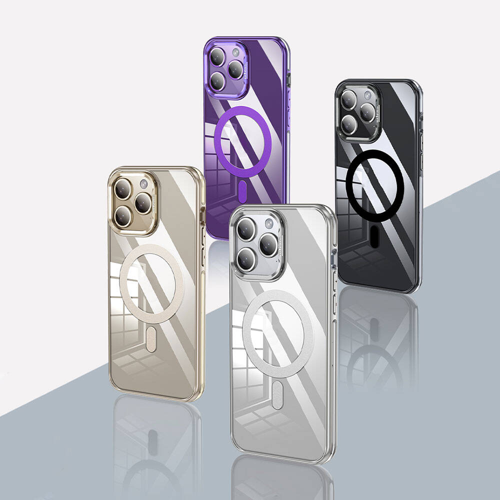 Apple iPhone 14 Pro Max Uyumlu Kılıf Magsafe Şarj Özellikli Wlons Standlı Efsane Kapak - 2